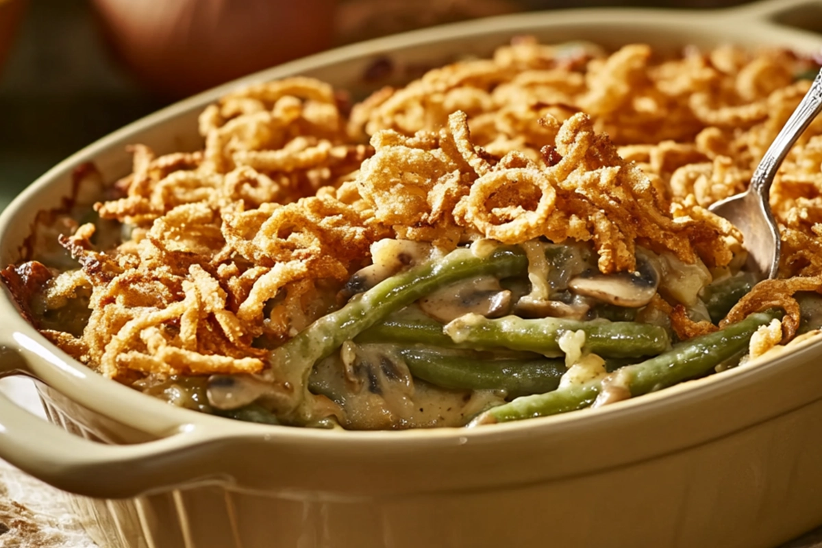 Campbell Soup Green Bean Casserole Recipe – Classic & Easy Dish