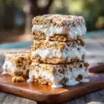 Rice Krispies Ice Cream Sandwich