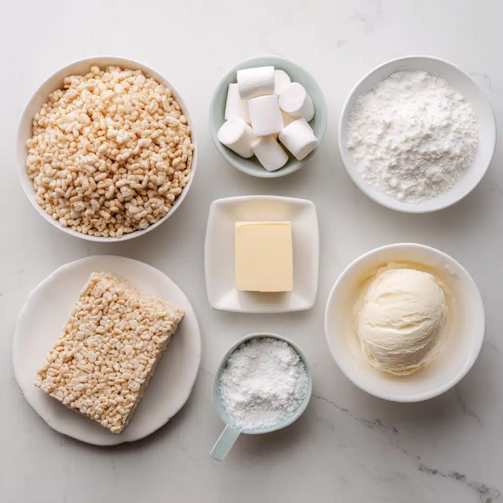 Rice Krispies Ice Cream Sandwich Ingredients