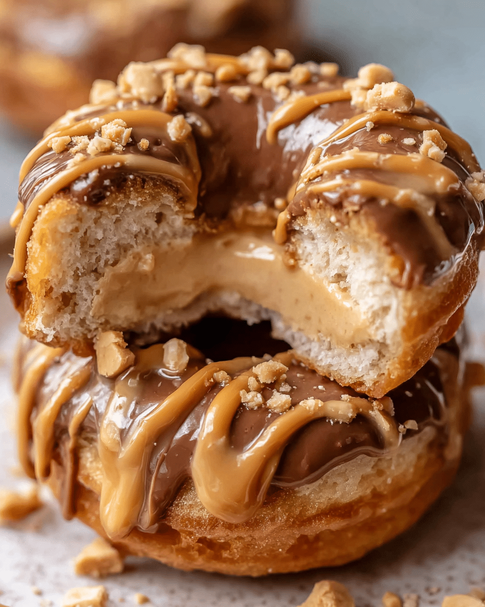 Peanut Butter Cheesecake Donut – A Decadent Dessert Mashup