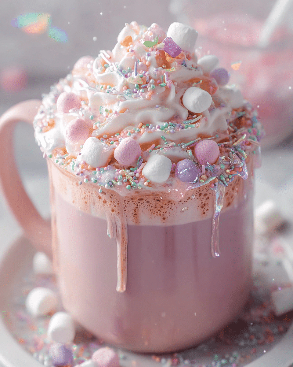 Unicorn Hot Chocolate – The Cutest, Creamiest Magical Drink
