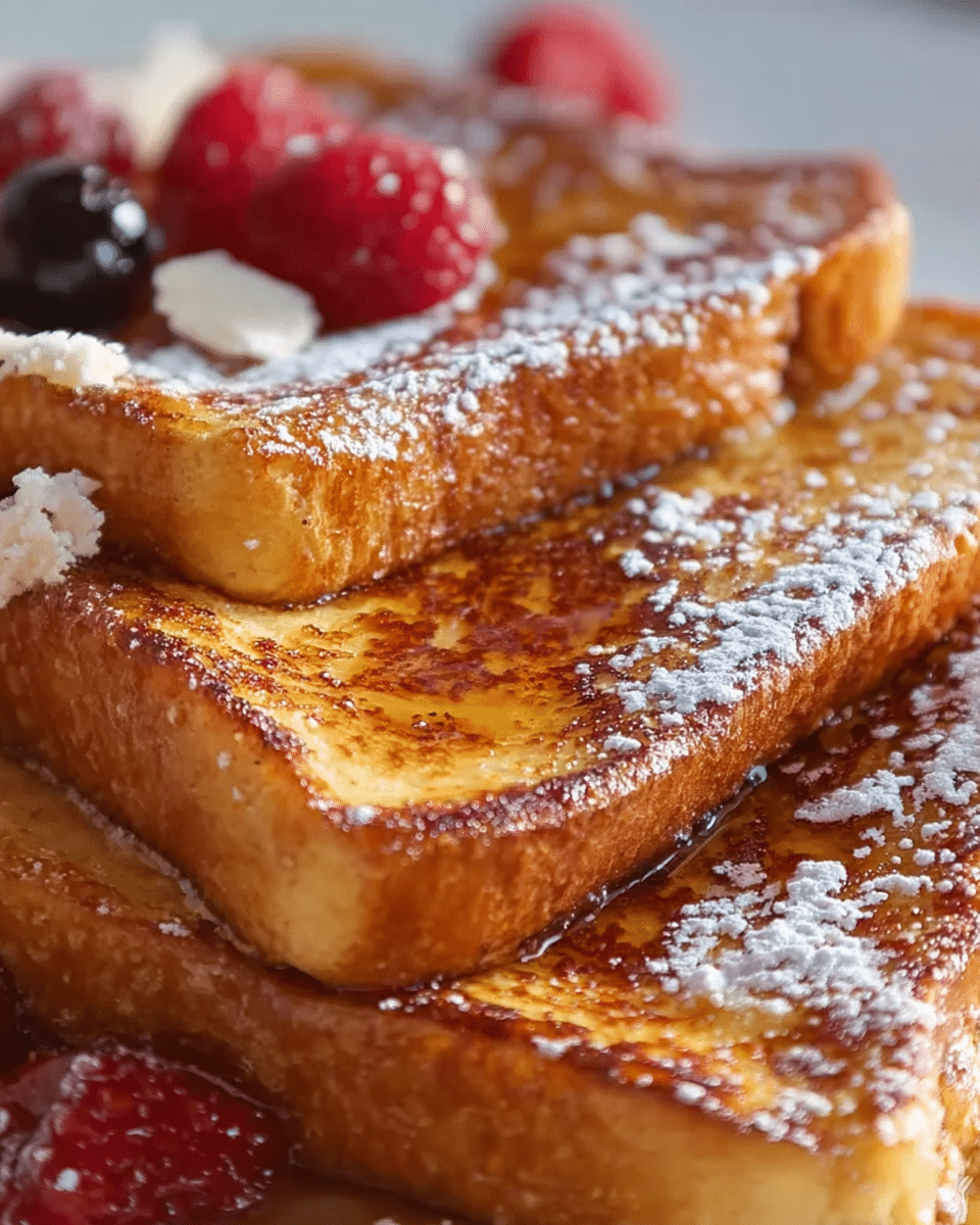 Cinnamon Vanilla French Toast Recipe: A Cozy Twist on a Classic Morning Favorite