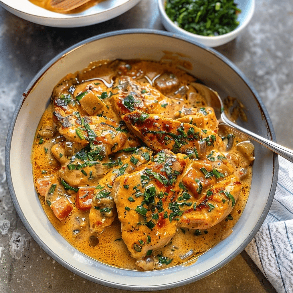 Creamy Chicken Paprika: A Comforting Classic
