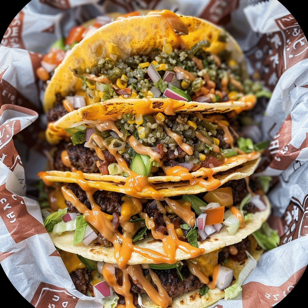 Smash Burger Tacos