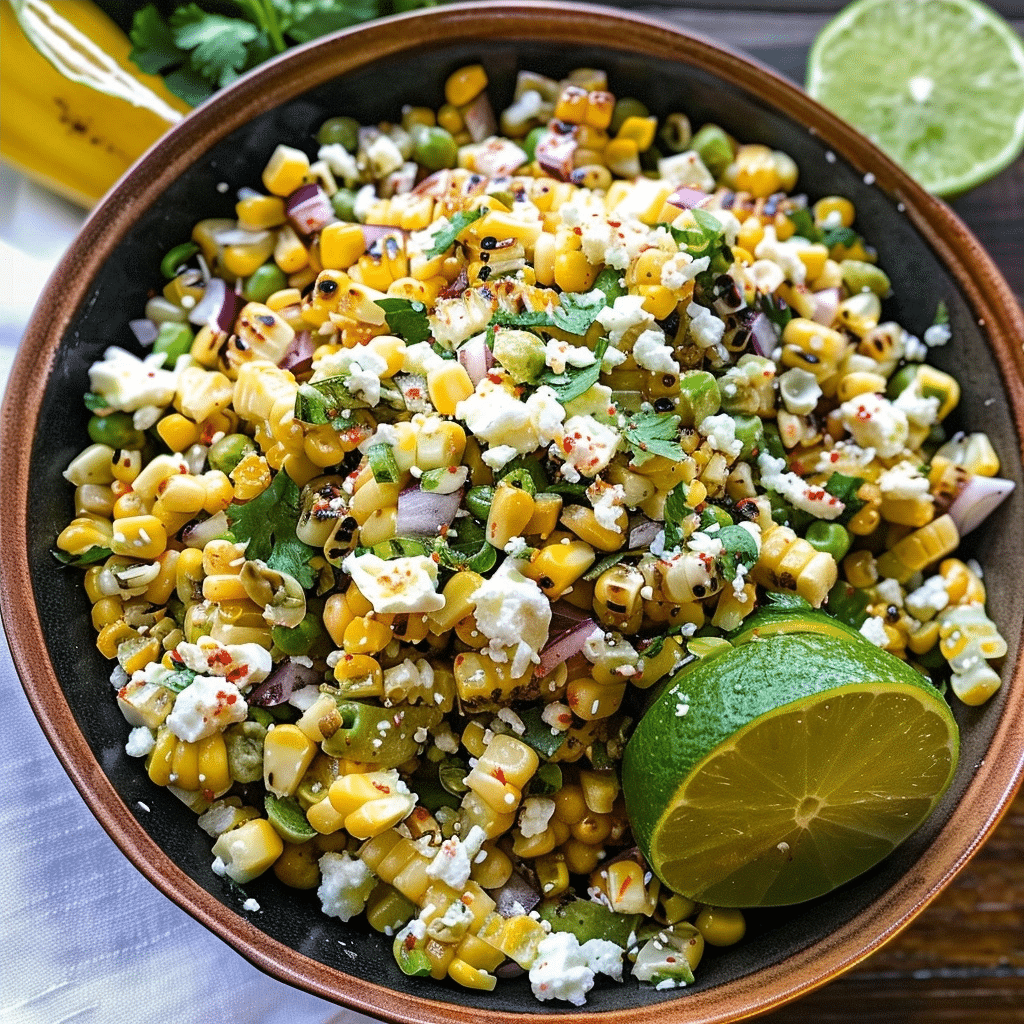 Delicious Mexican Street Corn Salad Recipe