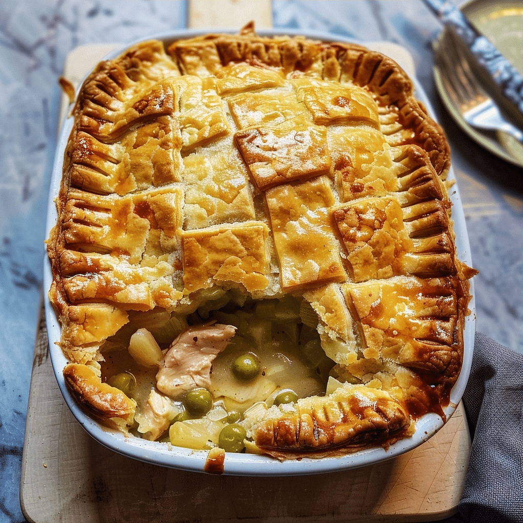 Chicken and Leek Pie: A Classic British Dish